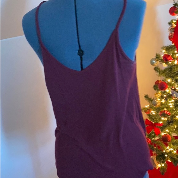V neck Maroon Cami - Picture 4 of 5